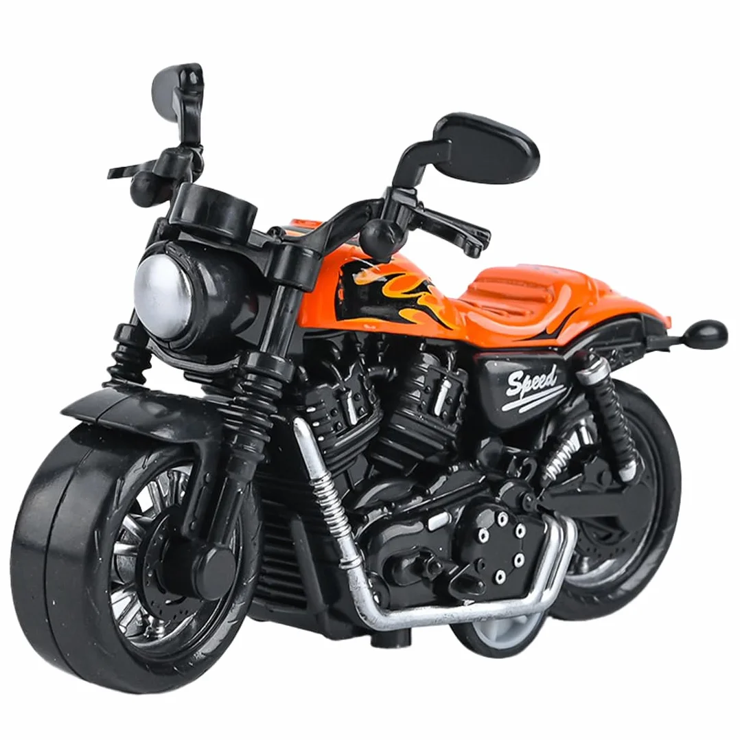1 pcs Moto giocattolo moto in lega moto giocattolo giochi educativi per bambini ragazzi e ragazze regali per feste di compleanno