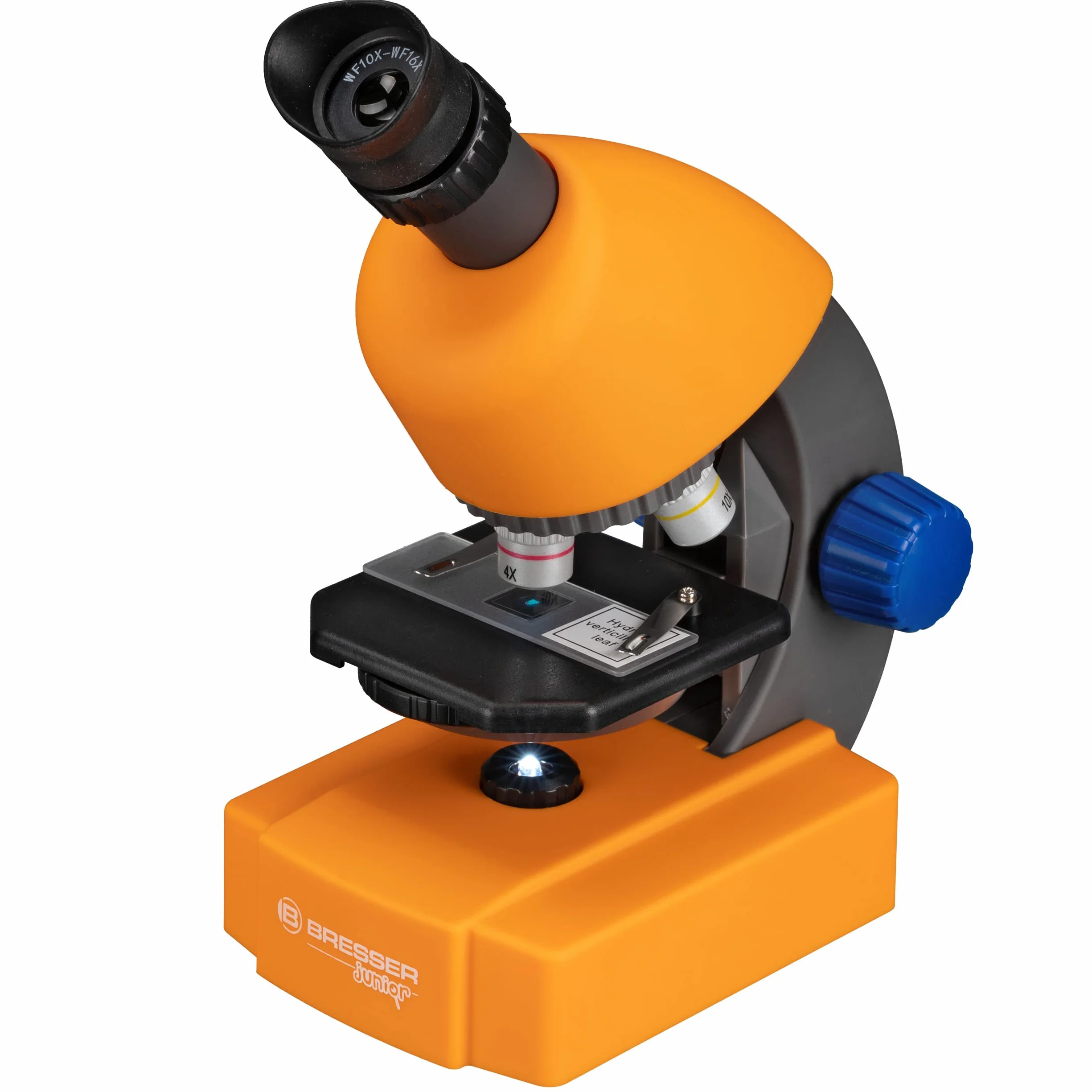 Bresser Junior - Set microscopio e telescopio con microscopio 40x 640x e telescopio 40/400 mm, per bambini a partire da 8 anni