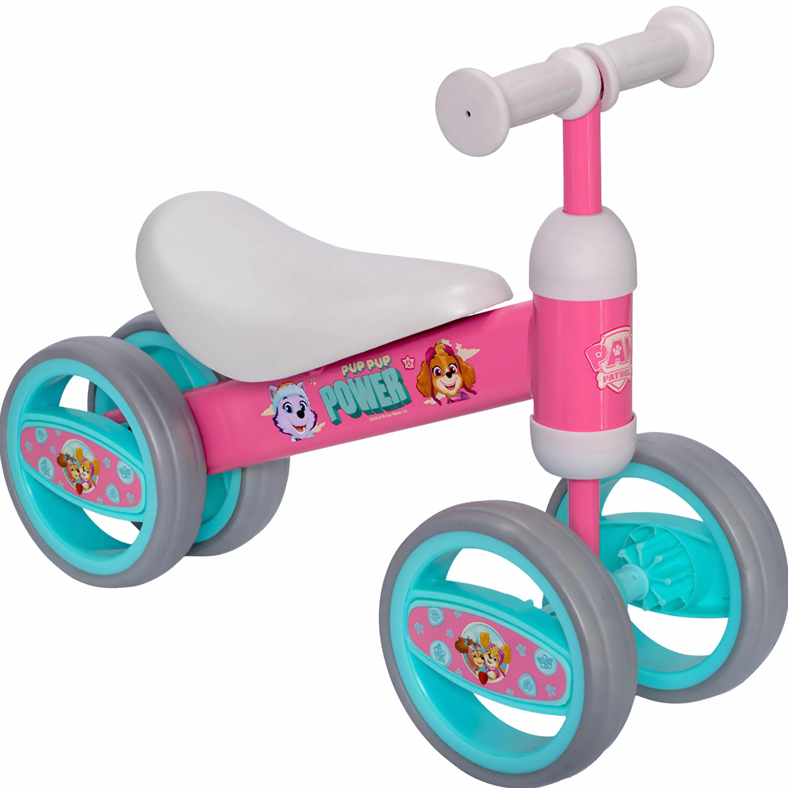 sarcia.eu Bicicletta senza pedali a 4 ruote, leggera, in metallo, prima bicicletta, girello 1+