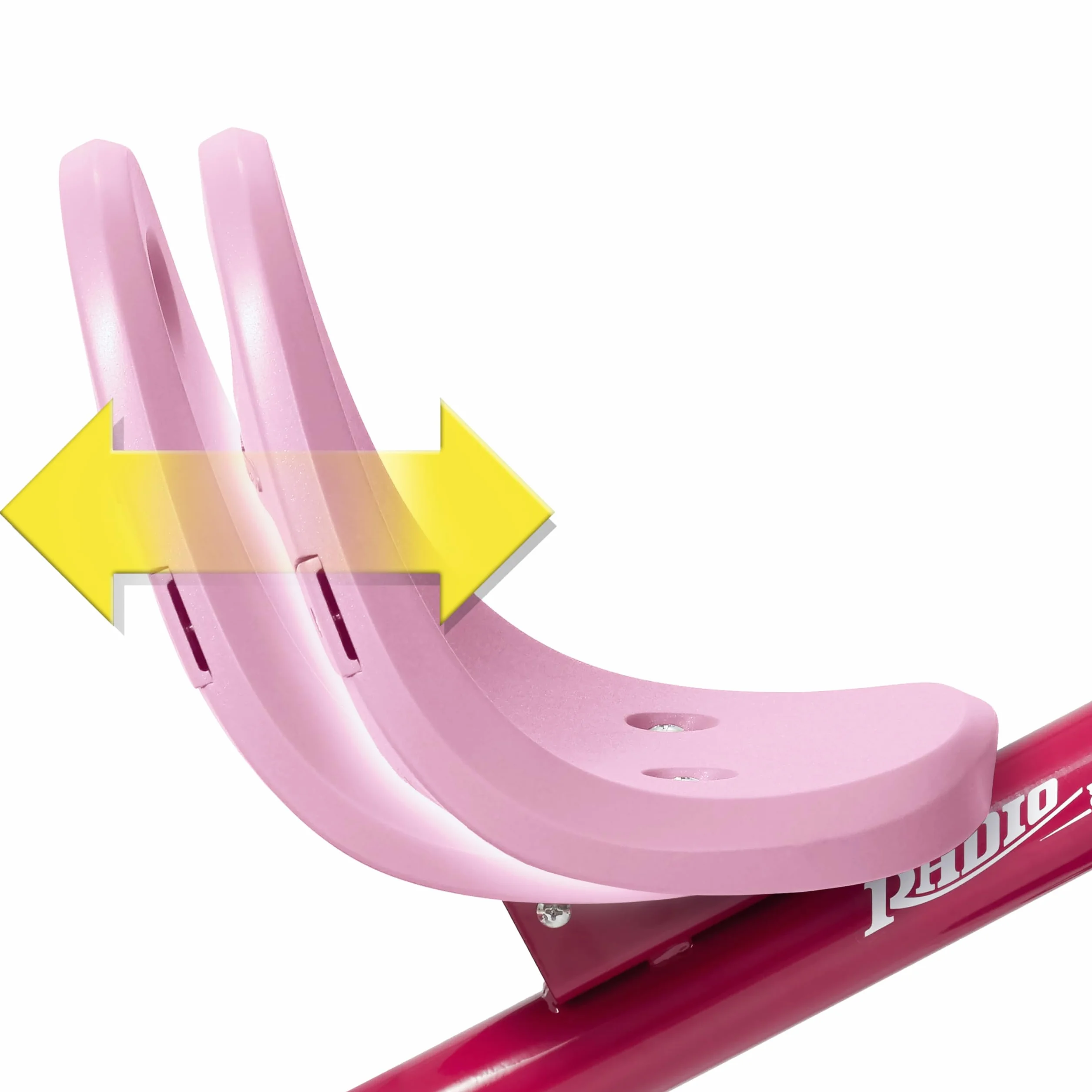 Radio Flyer triciclo-passeggino 3 in 1, rosa, per bambini da 1,5 a 5 anni