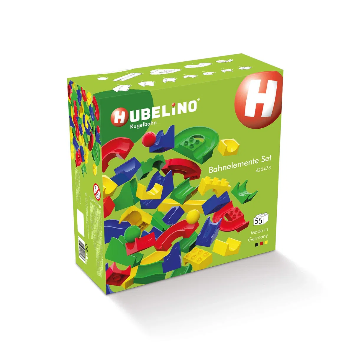 Hubelino 420473 - Set di 55 Elementi ferroviari