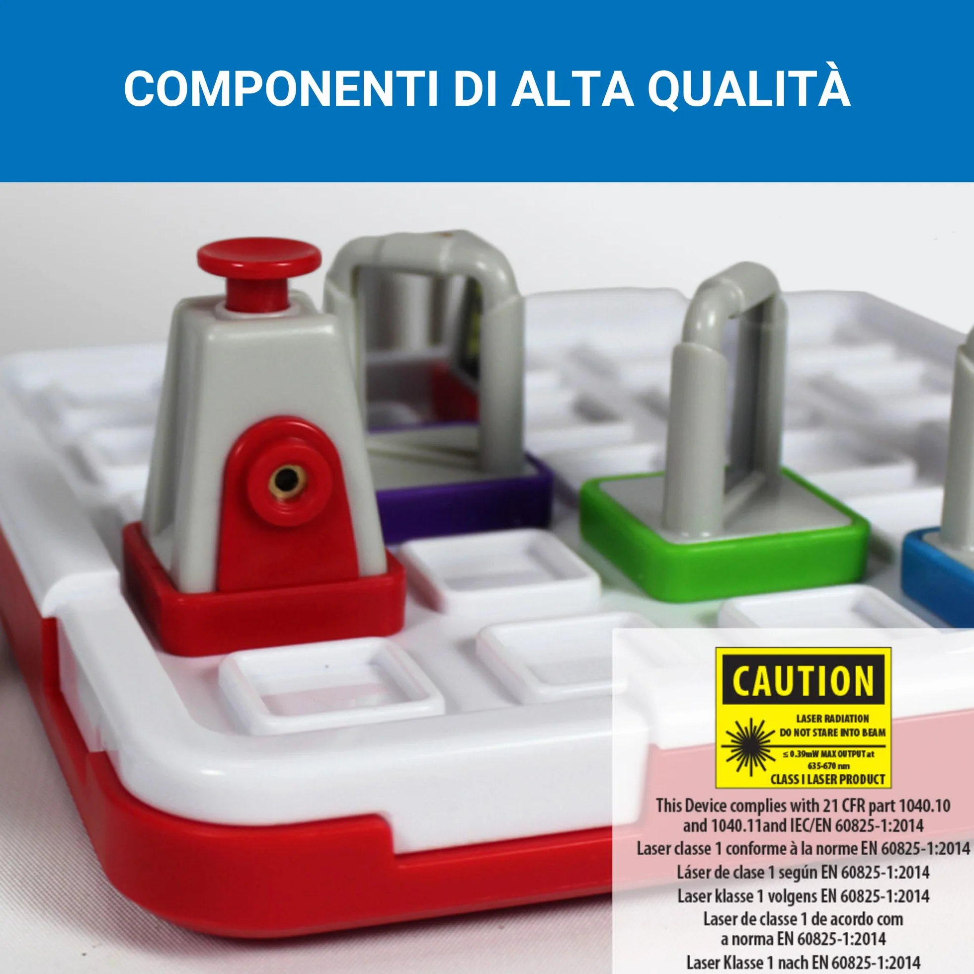 Thinkfun 76340 Laser Maze, Gioco di Logica, 1+ Giocatori, Età 8+