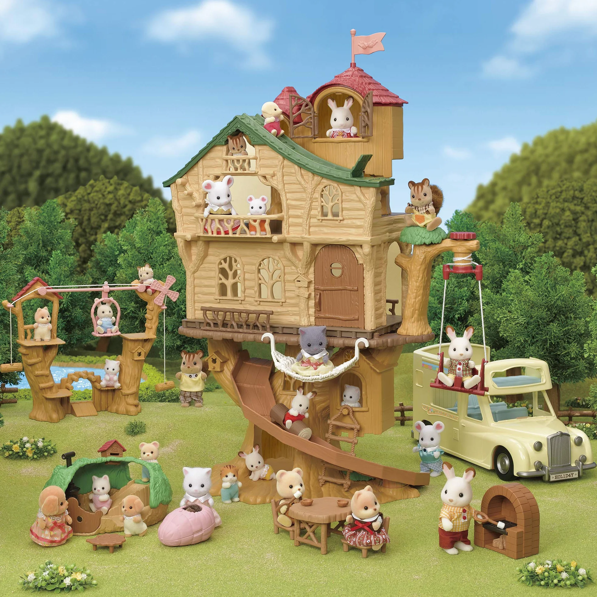 Sylvanian Families, 5494, Casa Sull'Albero Sioc