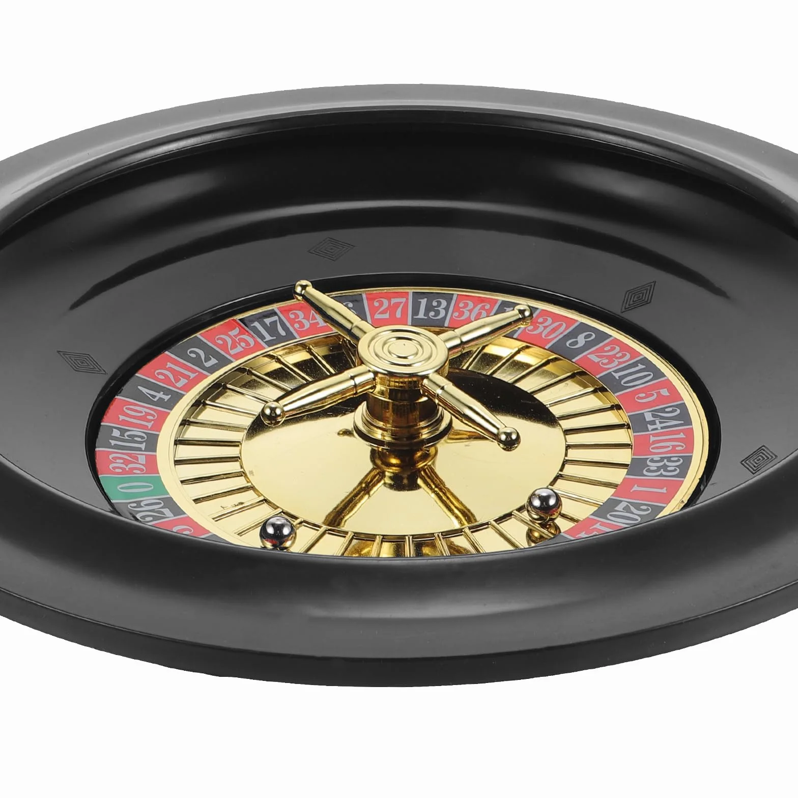 Cabilock Set da Gioco di Roulette Russa con Poker in Plastica da 10 Pollici, Accessorio per Feste per Adulti, Gioco da Tavolo Portatile per Feste Familiari e Serate di Giochi