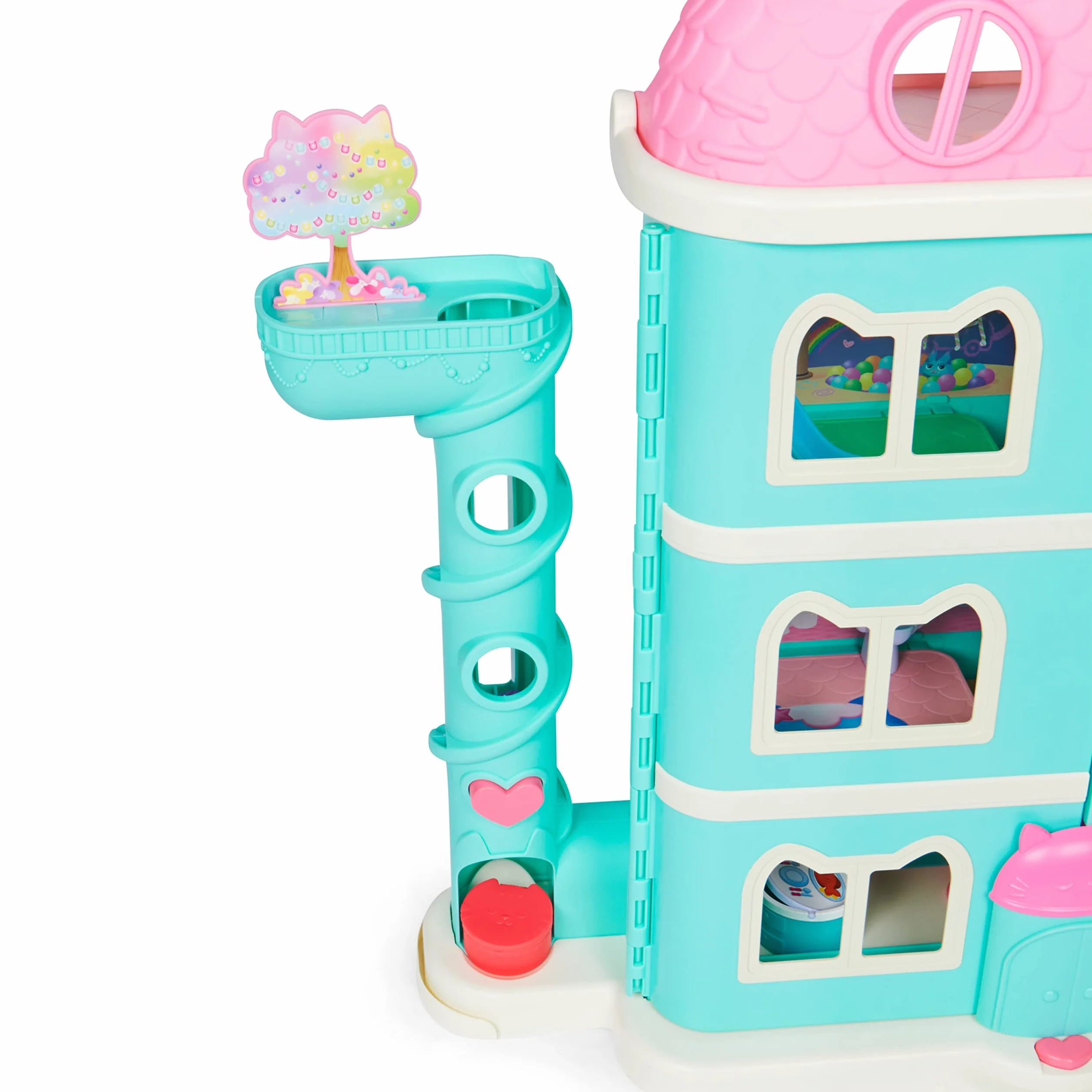 Gabby's Dollhouse, Playset casa delle bambole di Gabby, set con luci e suoni, giochi per bambini dai 3 anni in su
