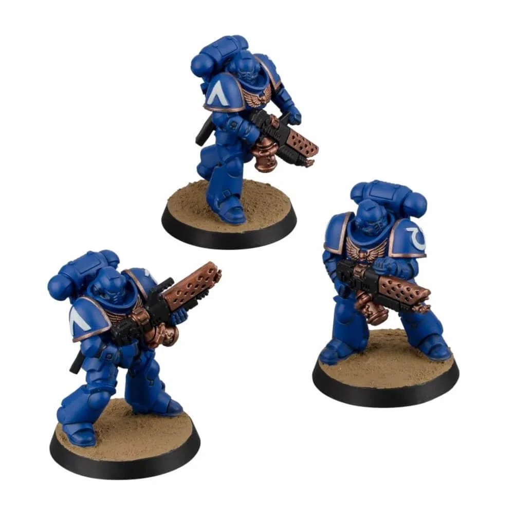 Warhammer 40,000 - Space Marines - Infernus Marines + paints