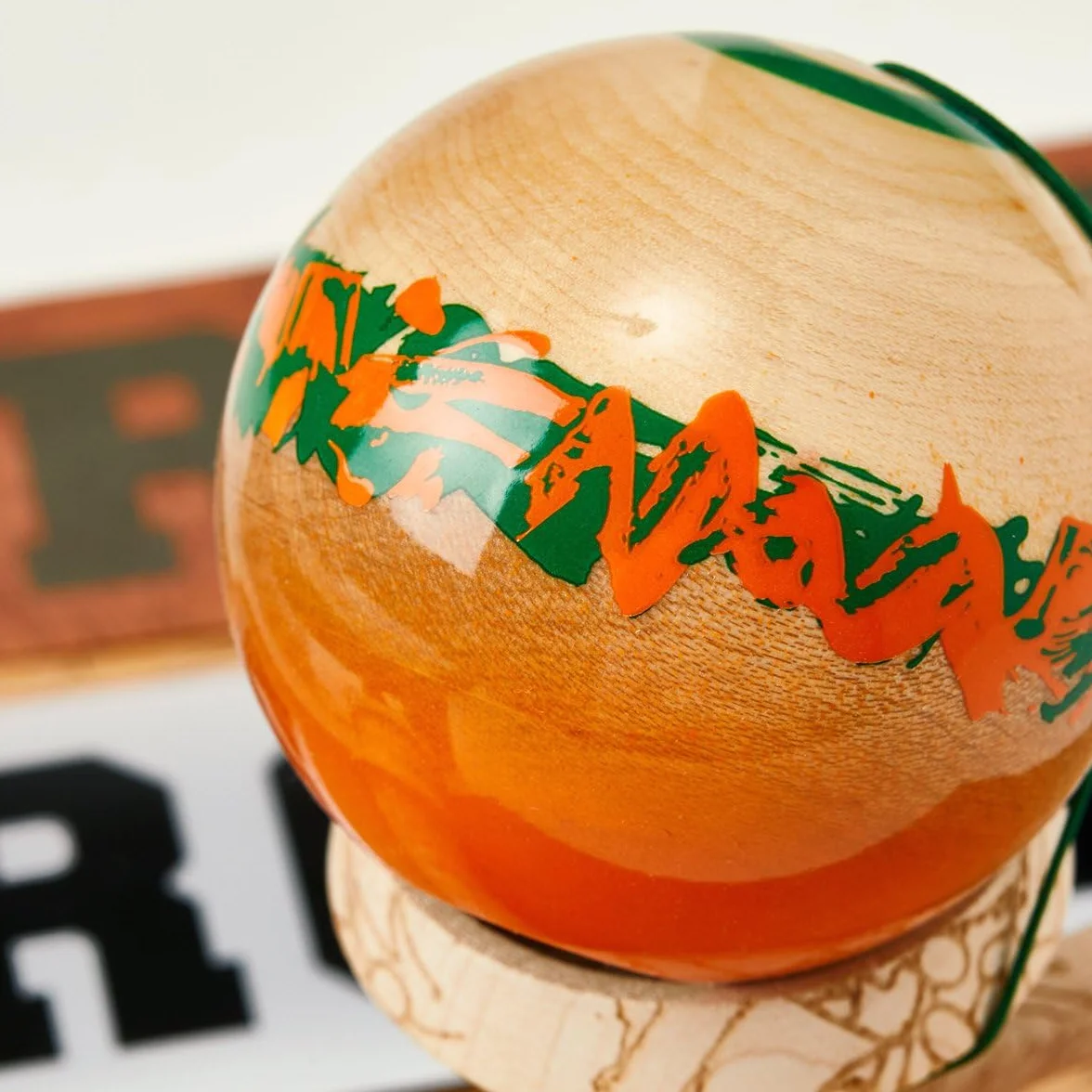 KROM Unity Equilibrium Kendama Orange One Size