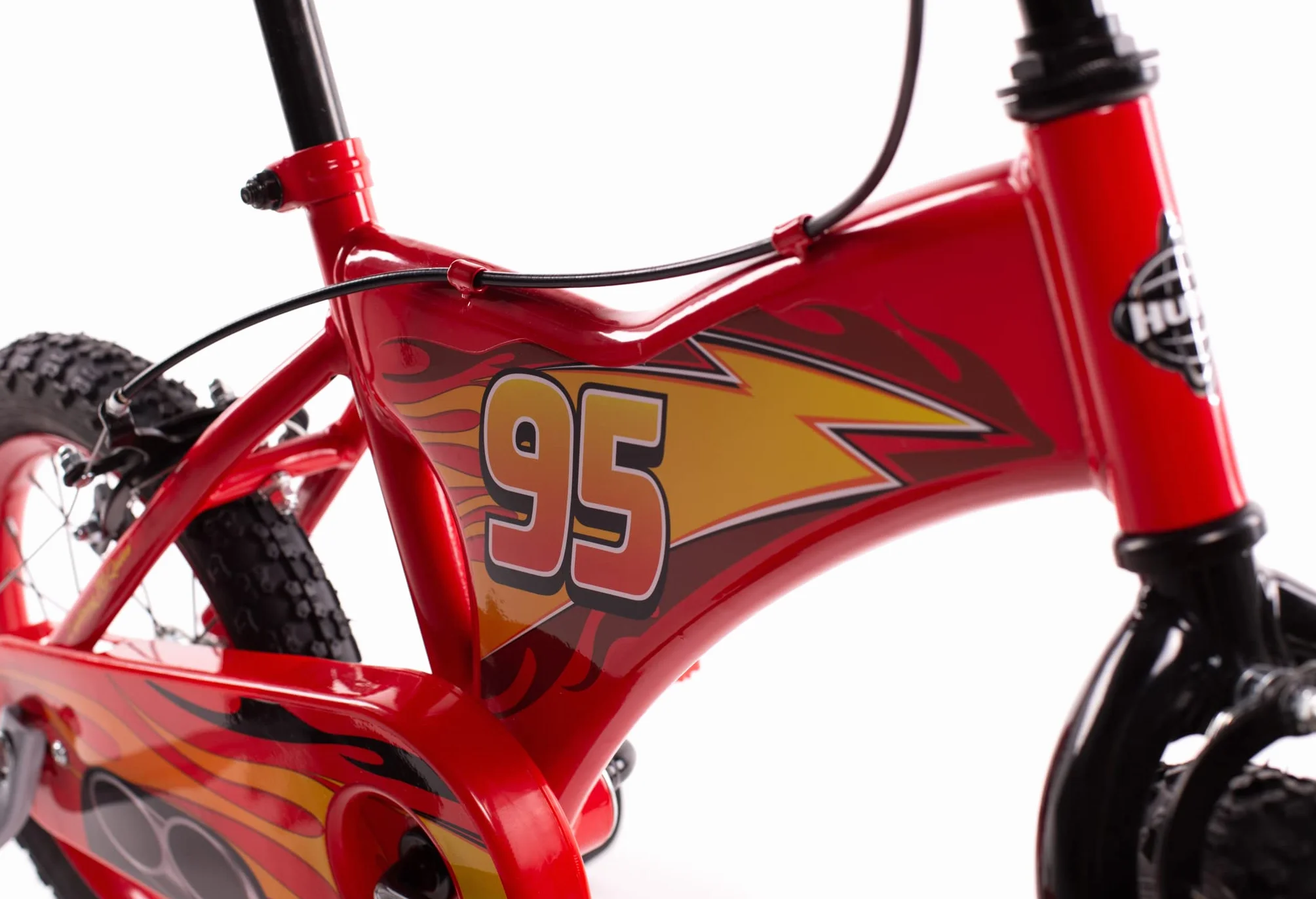 Huffy 14 Pollici, Bicicletta Disney Cars Luxury Unisex-Baby, Rosso