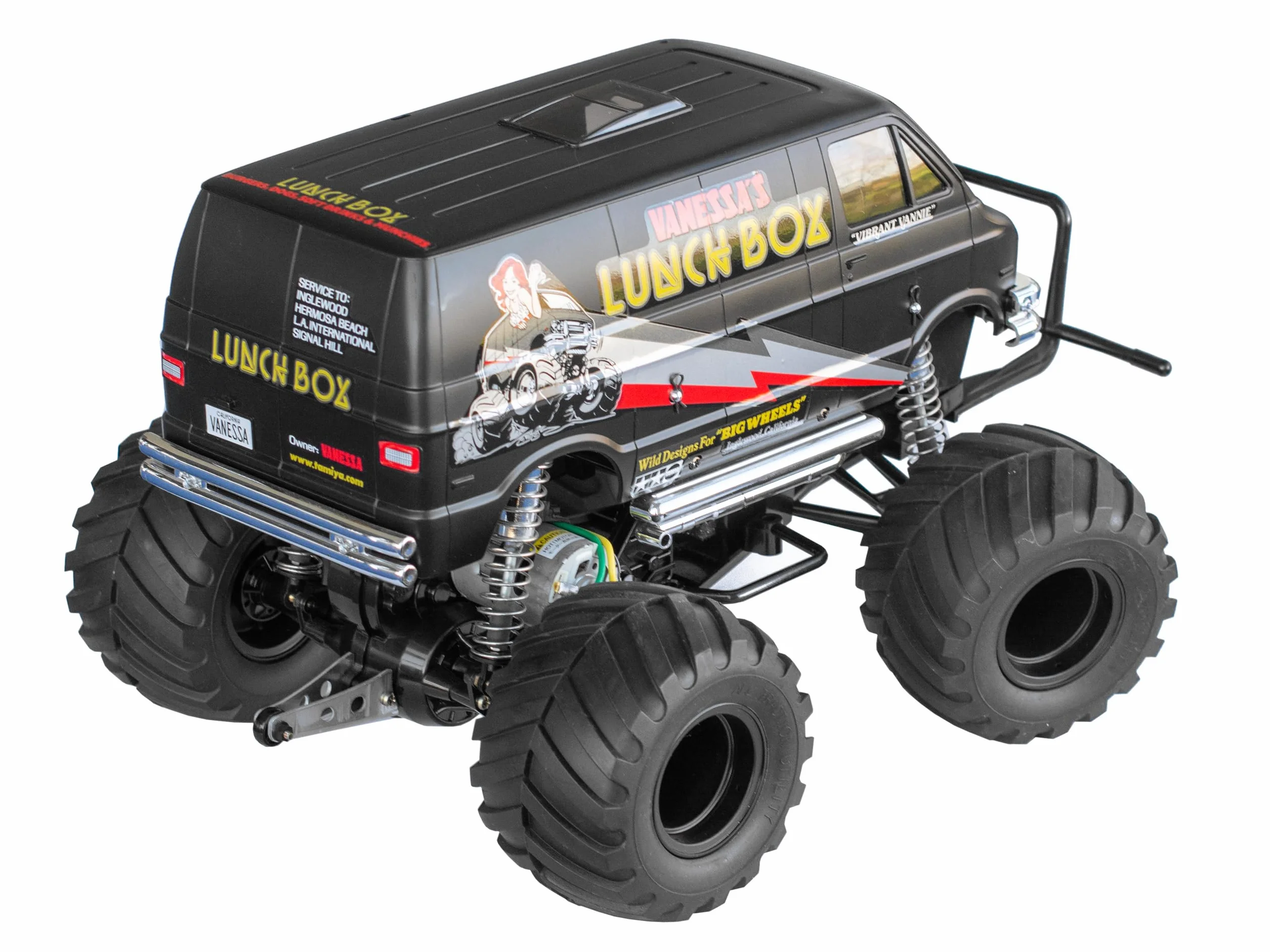 Tamiya Lunch Box - Giocattoli di Telecomando (29 cm, 38,5 cm, 22,5 cm, AA) Nero