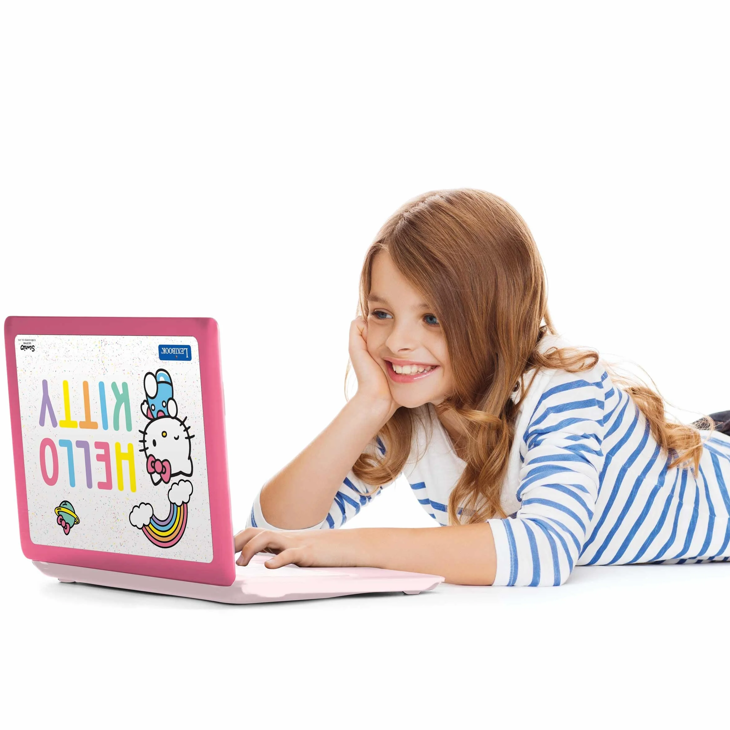 Lexibook, Hello Kitty, Laptop Educativo Bilingue Inglese/Italiano, 164 attività: Lingua, Scrittura, Matematica, Logica, Musica e Giochi, per Bambini e Bambine, JC598HKi5
