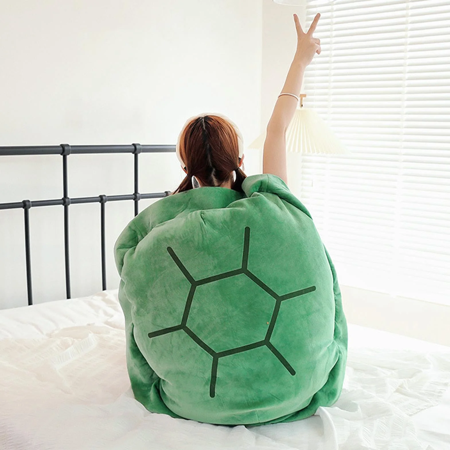 Generico Cuscino Guscio di Indossabile per Adulti, Gigante Morbido, Costume di Peluche Divertente