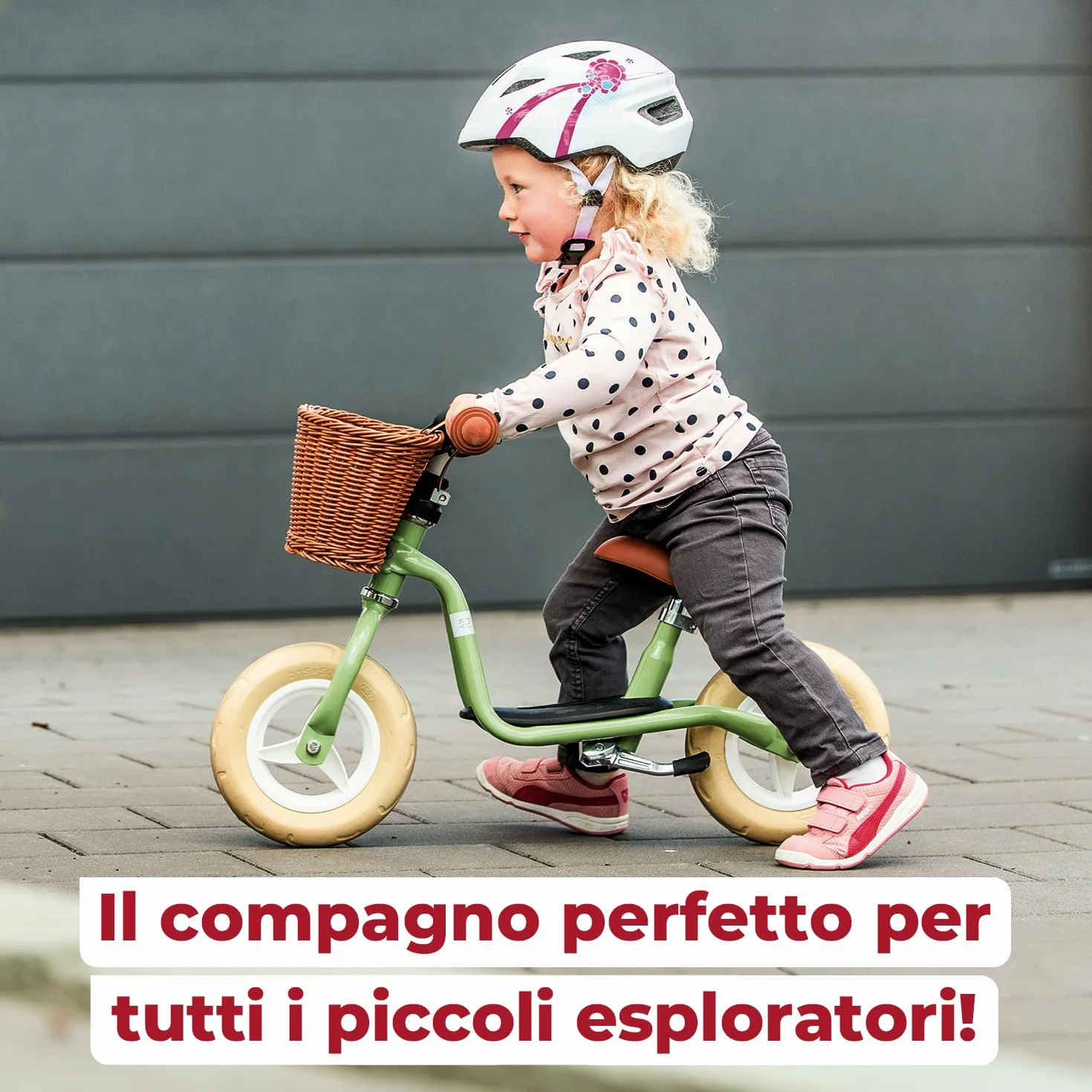 PUKY Draisienne di 2 Anni LR M Pigeon Cile Red