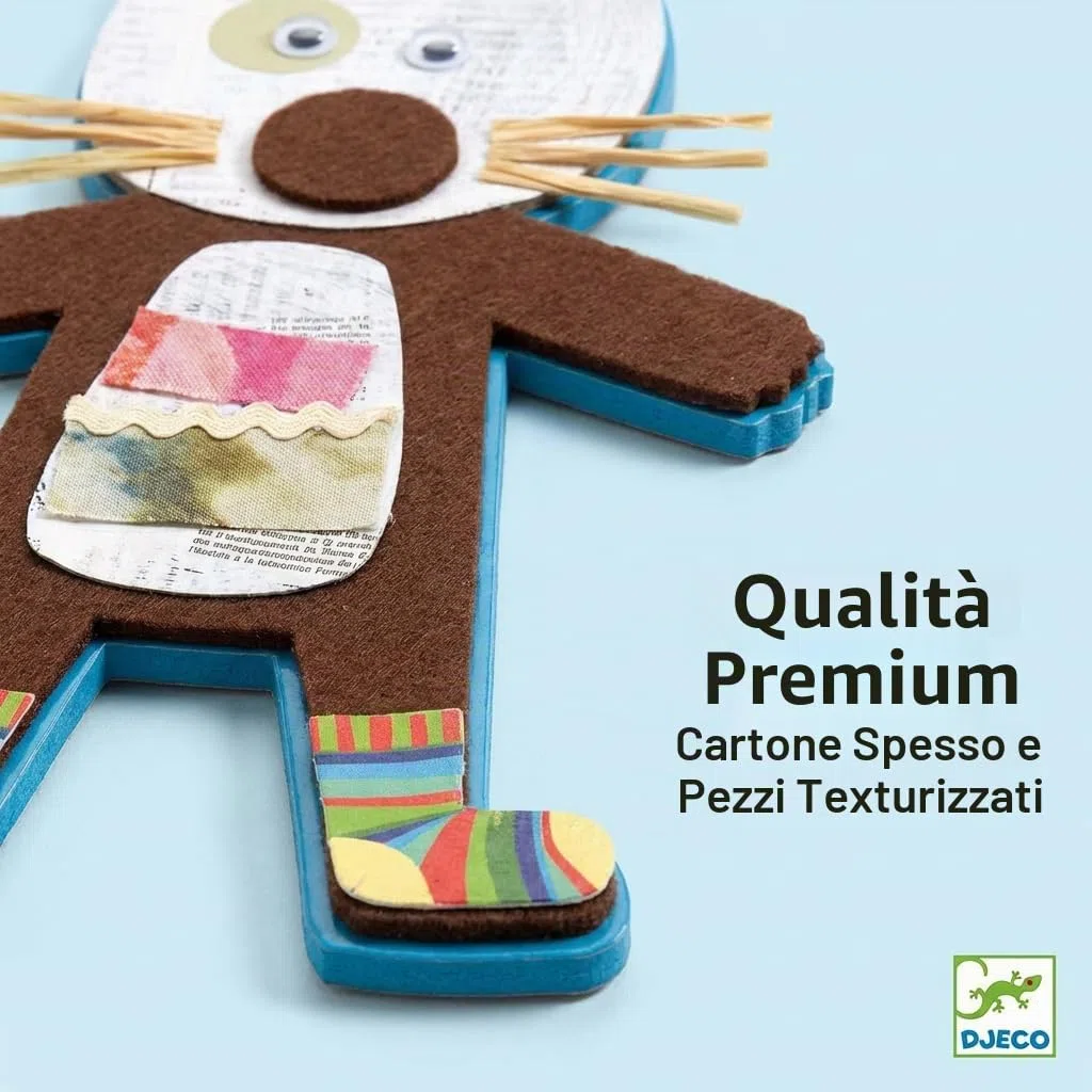 djeco 599386031 – Collage per Bambini