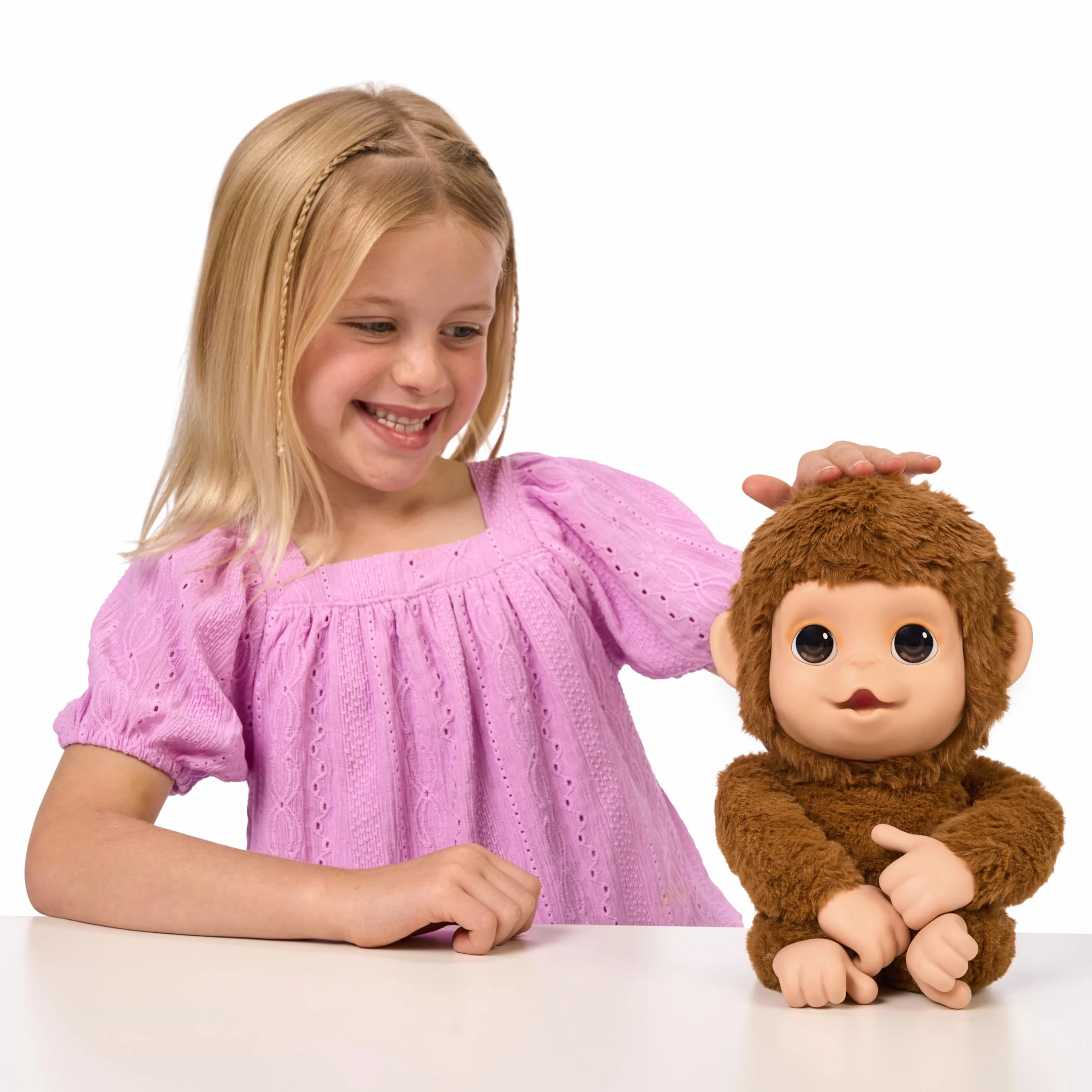 Little Live Pets Mon Bébé Singe Peluche interactive