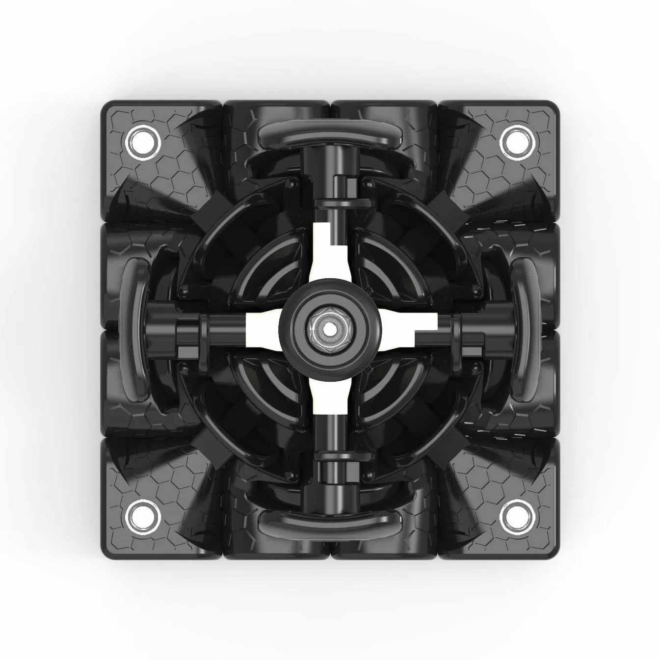 GAN 460 M Speedcube, 4x4 Cubo Master Magnetico 460M Puzzle Giocattolo Rompicapo (Stickerless, Senza Adesivi)