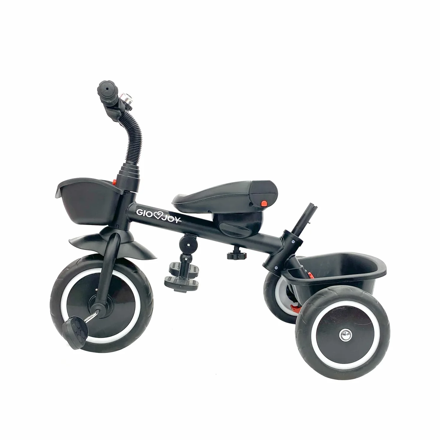 Triciclo Evolutivo Moov-1 4-in-1 per Bambini dai 18 mesi (Nero)