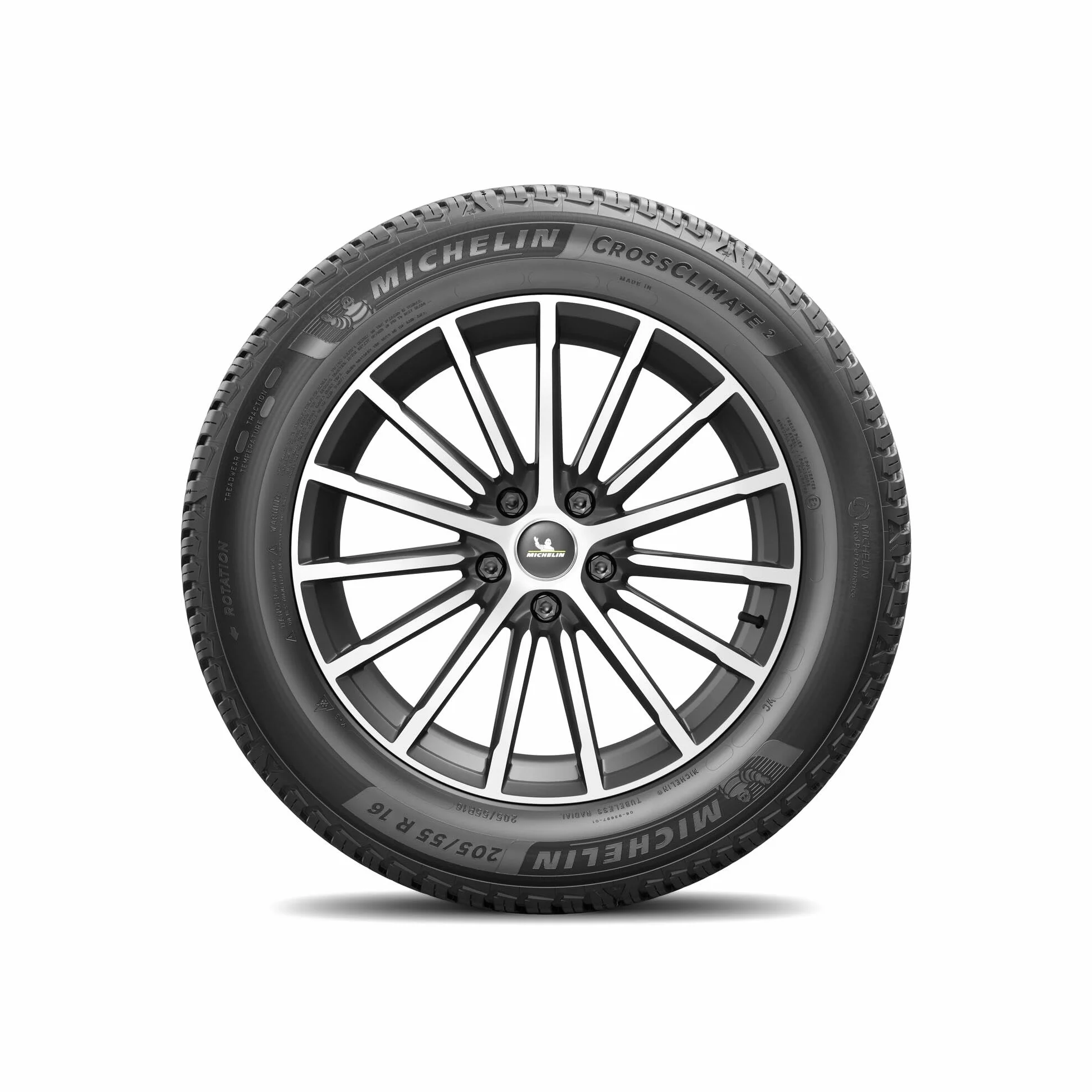 Pneumatico Tutte le stagioni Michelin CROSSCLIMATE 2 195/55R16 91H XL