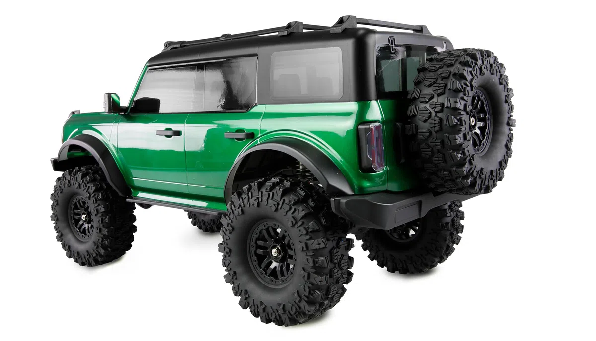 Amewi AMXRock Caballo Crawler 4WD 1:10 ARTR verde metallizzato RC telecomandato