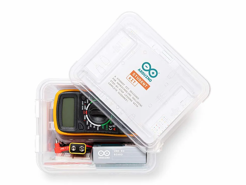 Arduino Student Kit [AKX00025] - Kit didattico completo per l'apprendimento dell'elettronica e della programmazione, ideale per studenti e principianti