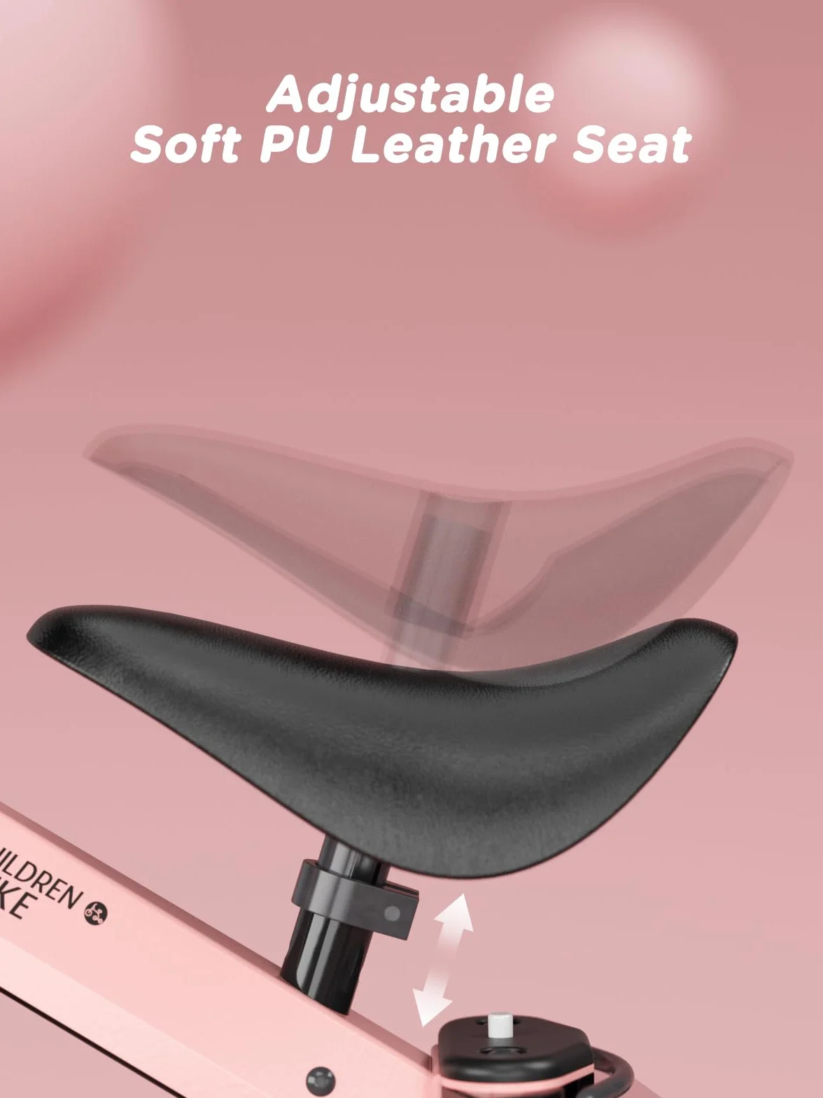 XJD Triciclo 3 in 1 per bambini e ragazze da 10 a 36 mesi senza pedali per bambini con regolabile sedile manubrio e pedali smontabili 1 anno regalo di compleanno (Rosa, 3 en 1 - Clásico)
