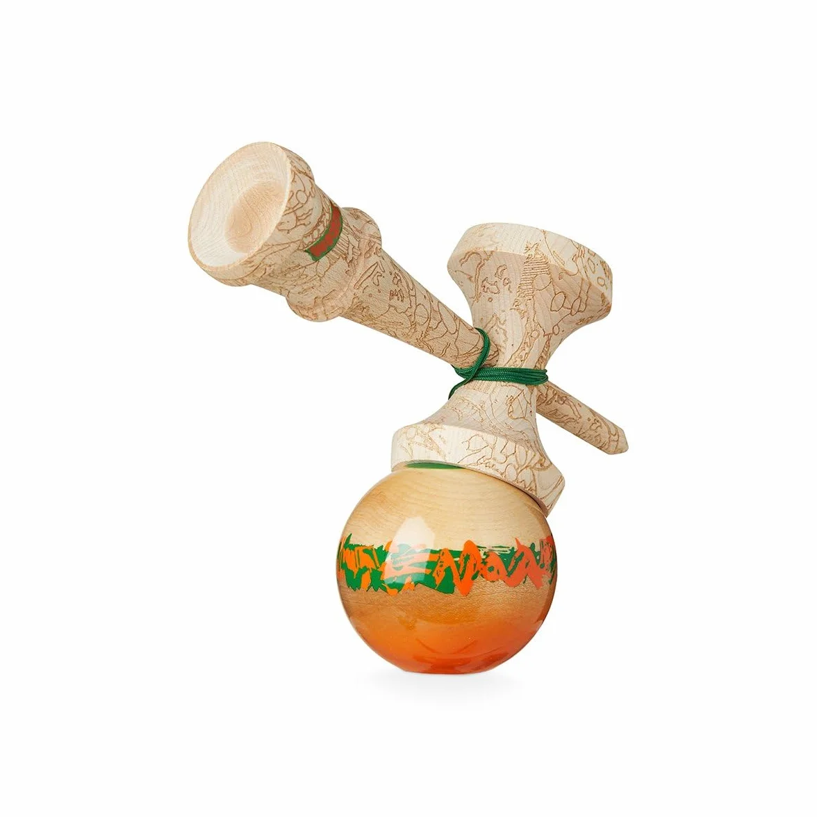 KROM Unity Equilibrium Kendama Orange One Size
