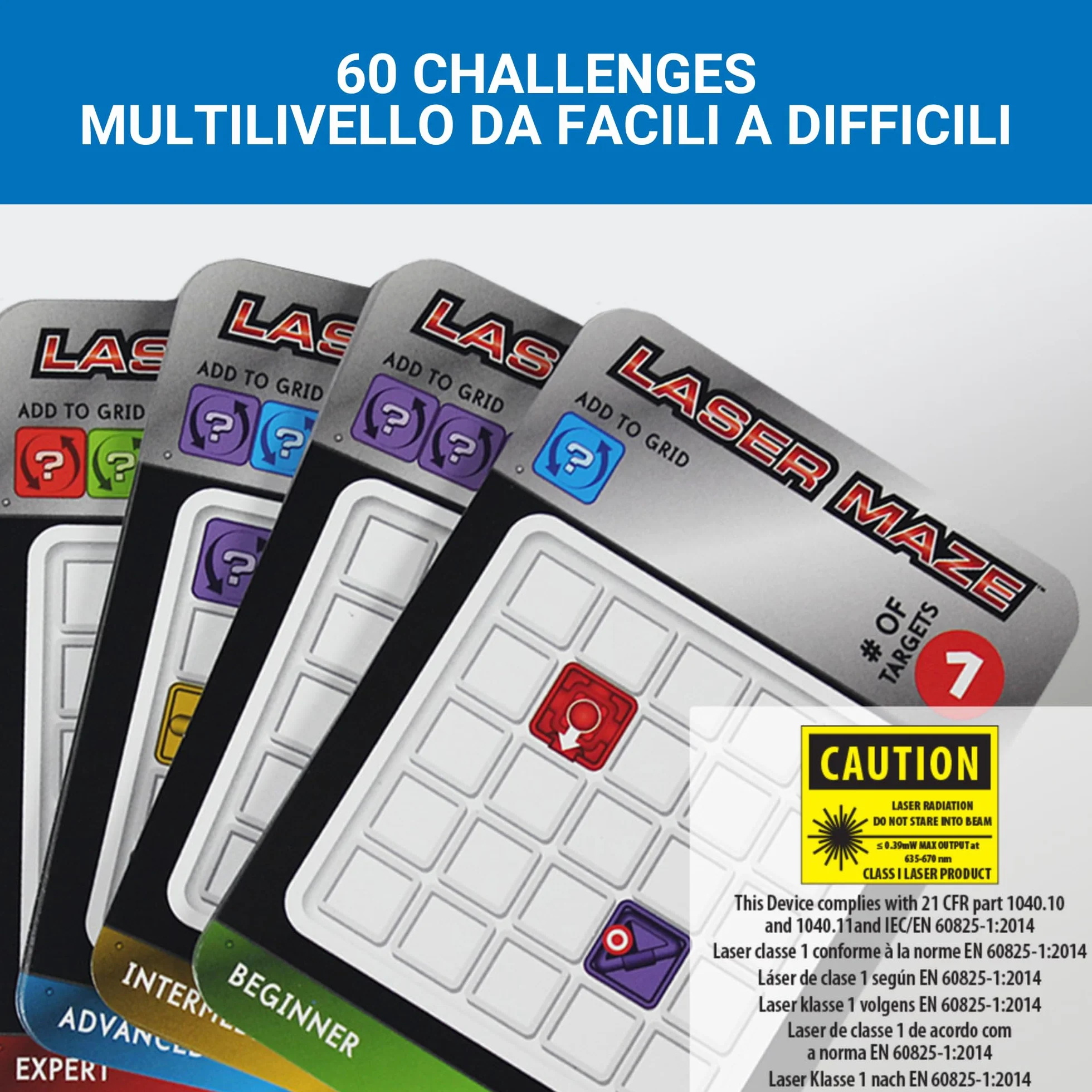 Thinkfun 76340 Laser Maze, Gioco di Logica, 1+ Giocatori, Età 8+