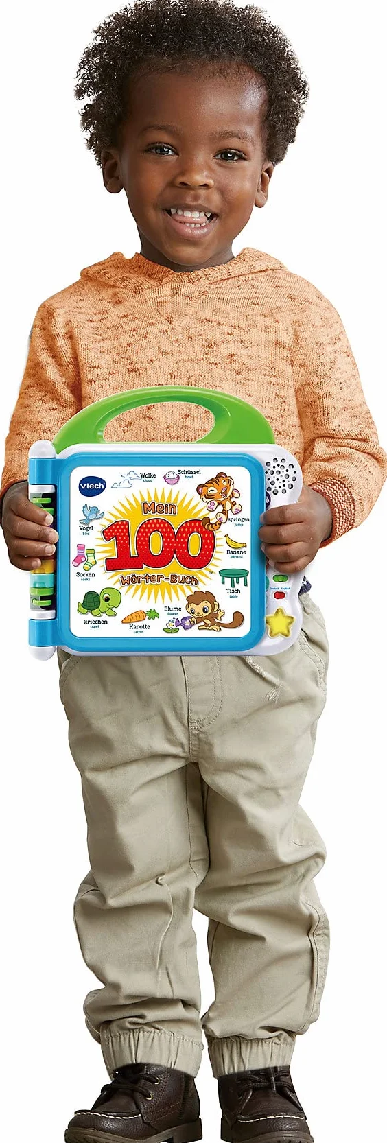 VTech 80-601504 - Libro per bambini con 100 parole, colore: Nero