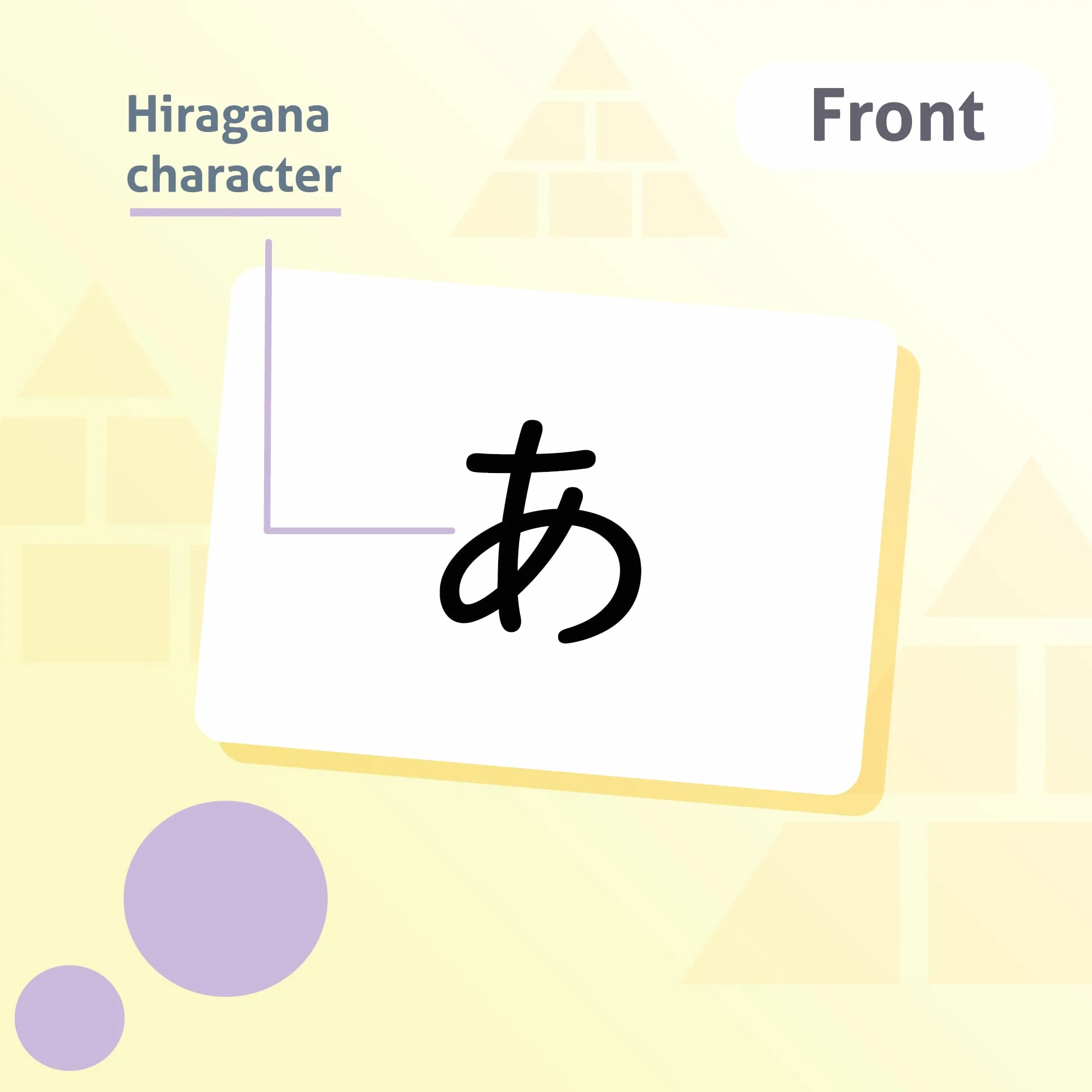 CARDDIA | Flashcard giapponesi Hiragana | Impara tutti i personaggi Hiragana con diagrammi di ordine dei tratti e parole di esempio | Ideale per principianti, insegnanti e pratica di scrittura
