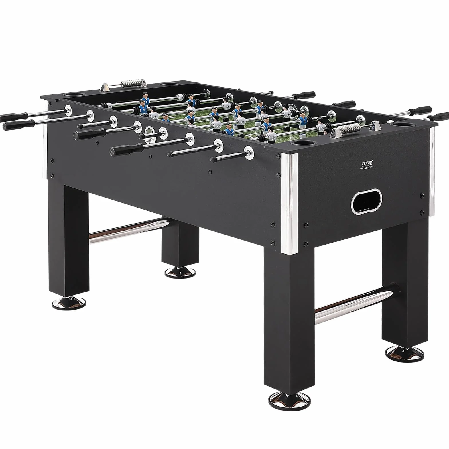 VEVOR Biliardino, Biliardino di Dimensioni Standard da 55 Pollici, Biliardino da Interno a grandezza naturale per Casa, Famiglia e Sala Giochi, Calcio con Set da Biliardino