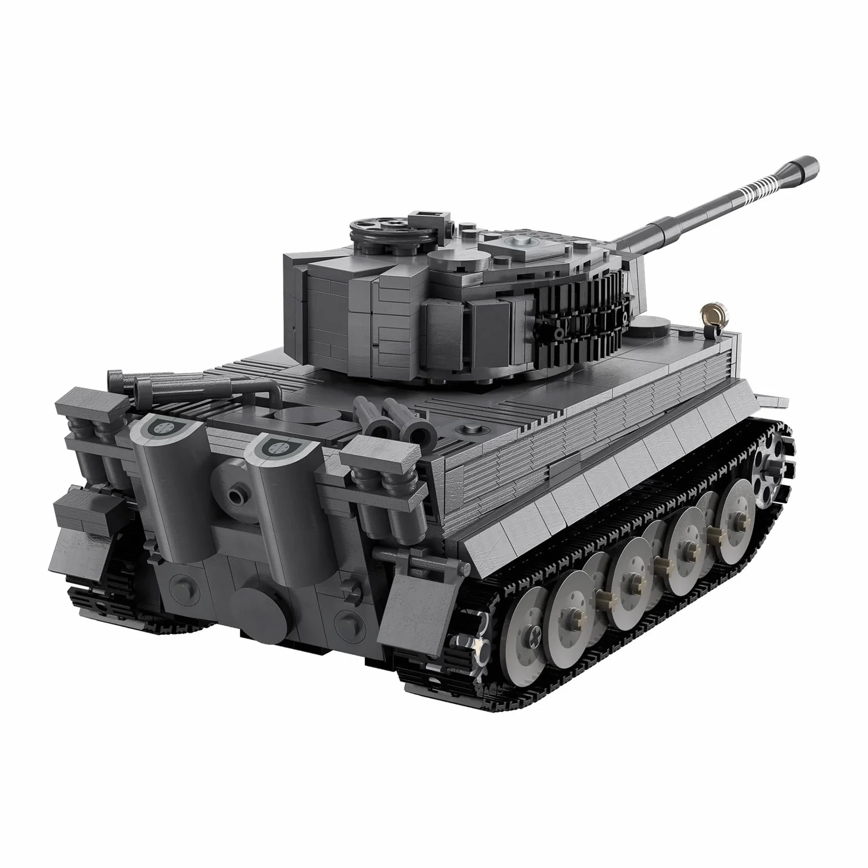 CaDA Carro armato tedesco della Tigre della Seconda Guerra Mondiale - 925 Pezzi - Blocco da costruzione in mattoni modello C61071W
