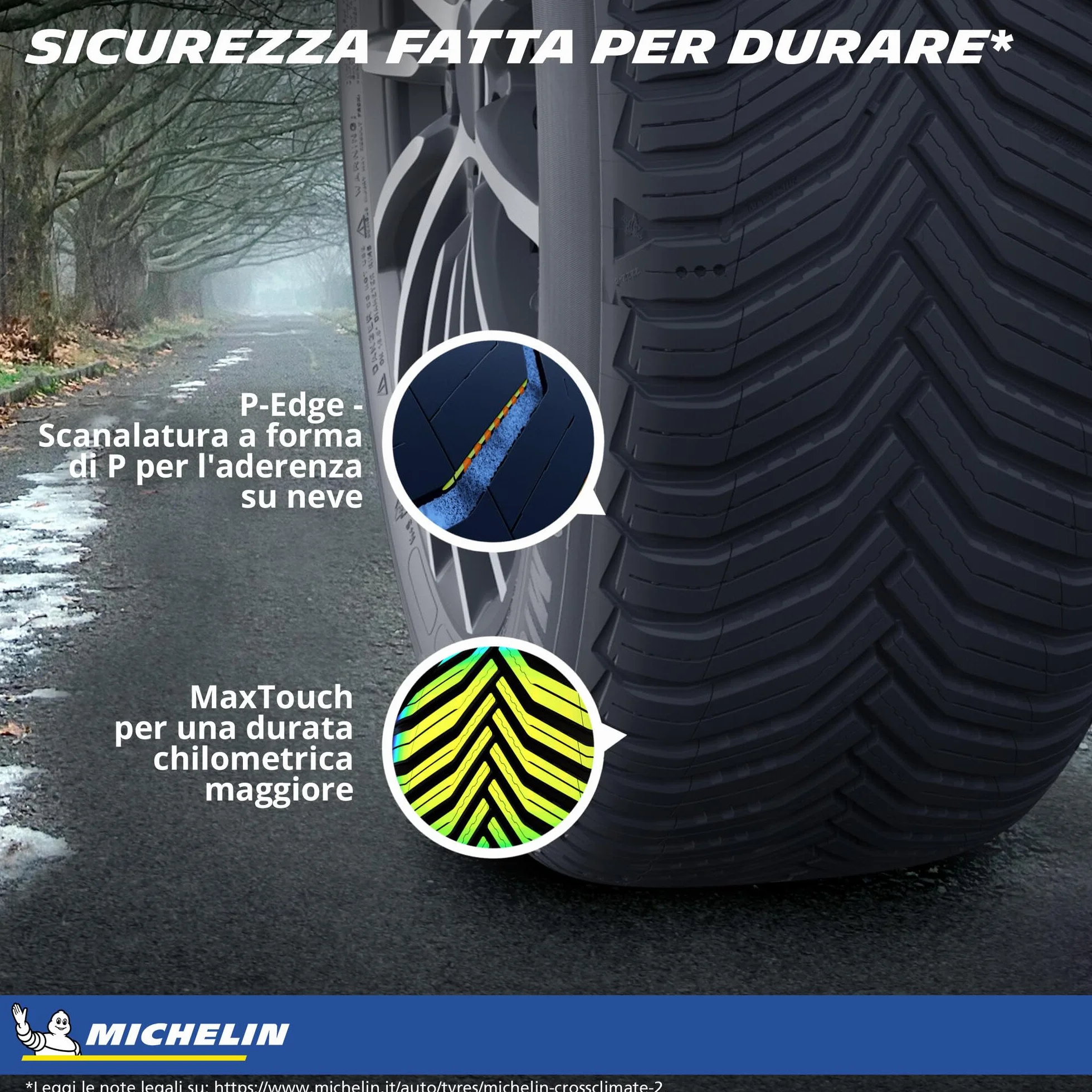 Pneumatico Tutte le stagioni Michelin CROSSCLIMATE 2 205/55R19 97V XL