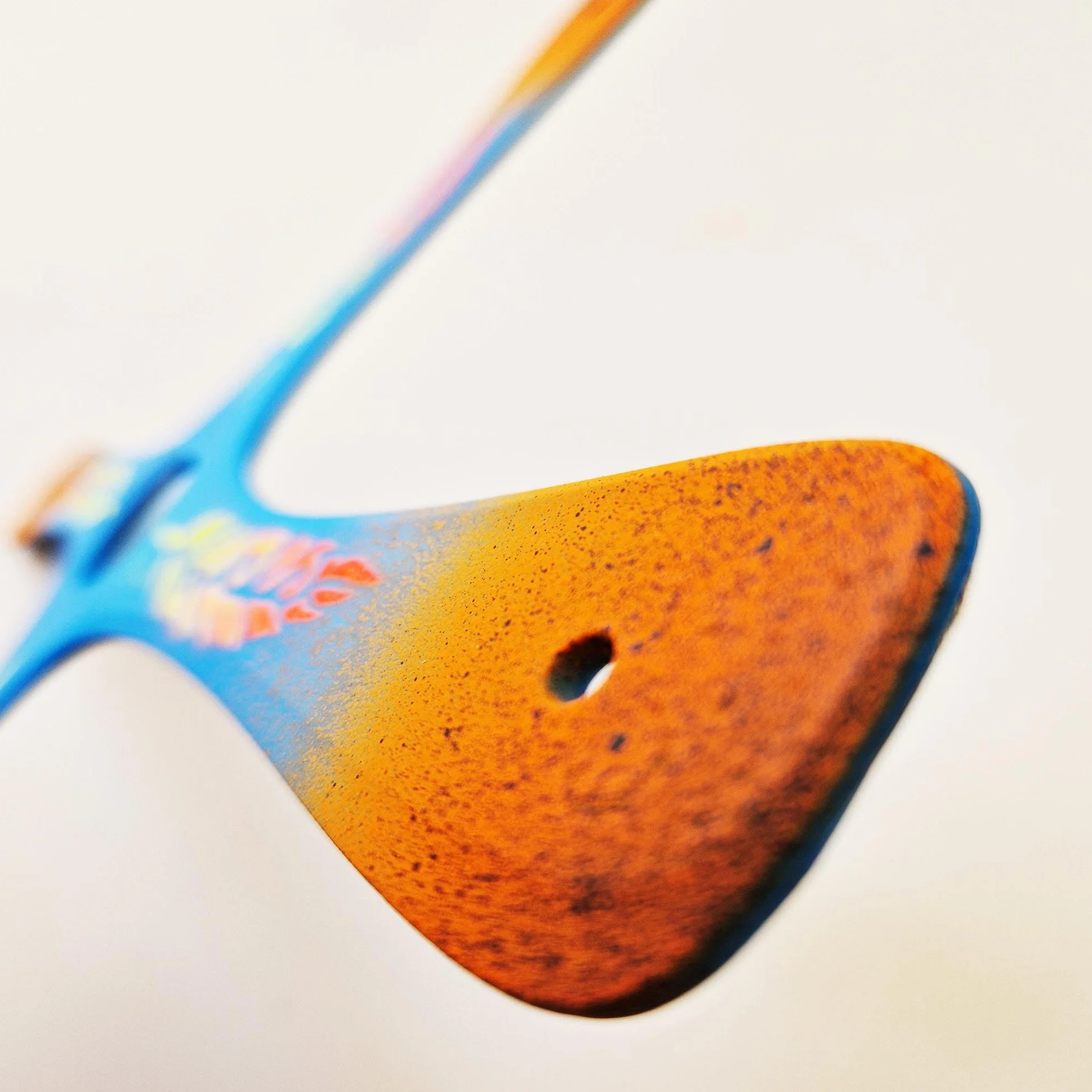 Boomerang S-Quad, Boomerang per principianti o Buon Lanciatore, creato da Il Campione del Mondo, facile da lanciare, sport all'aria aperta, con una portata di 20 metri, attenersi alle linee guida (blu