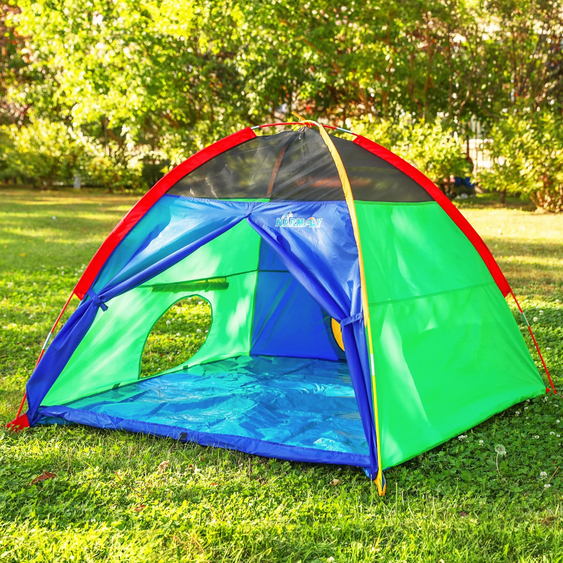 NARMAY Tenda da gioco a cupola Easy Fun per bambini 152 x 152 x 111 cm