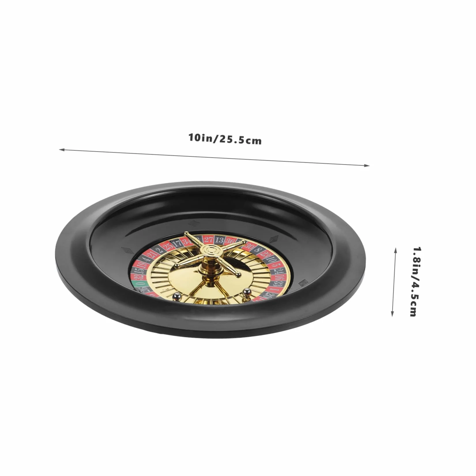 HANABASS Roulette Russa Giradischi digitale Ragno Ruota Gioco Multifunzionale Posare Grande Rouletterad Fai da Te Ruota Rotante Giradischi Ruota Rotante per Bar