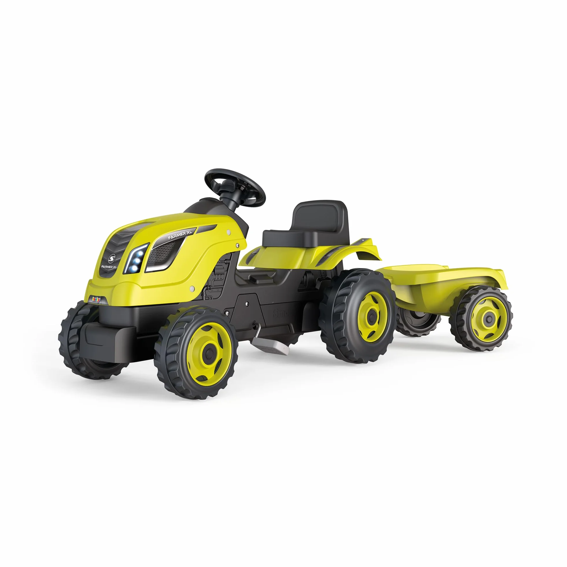 Smoby Trattore Farmer XL zielony + 3 lata