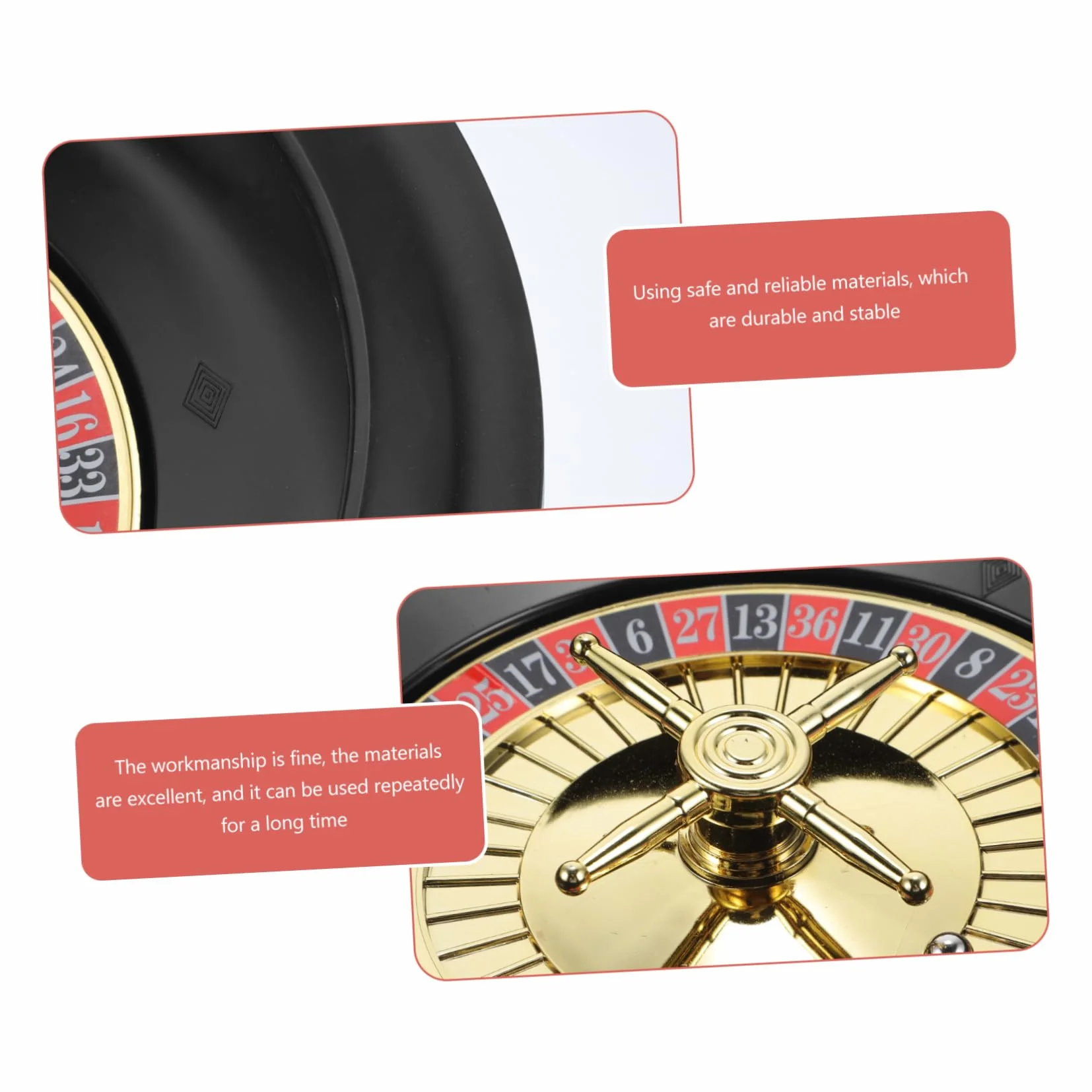 HANABASS Roulette Russa Giradischi digitale Ragno Ruota Gioco Multifunzionale Posare Grande Rouletterad Fai da Te Ruota Rotante Giradischi Ruota Rotante per Bar