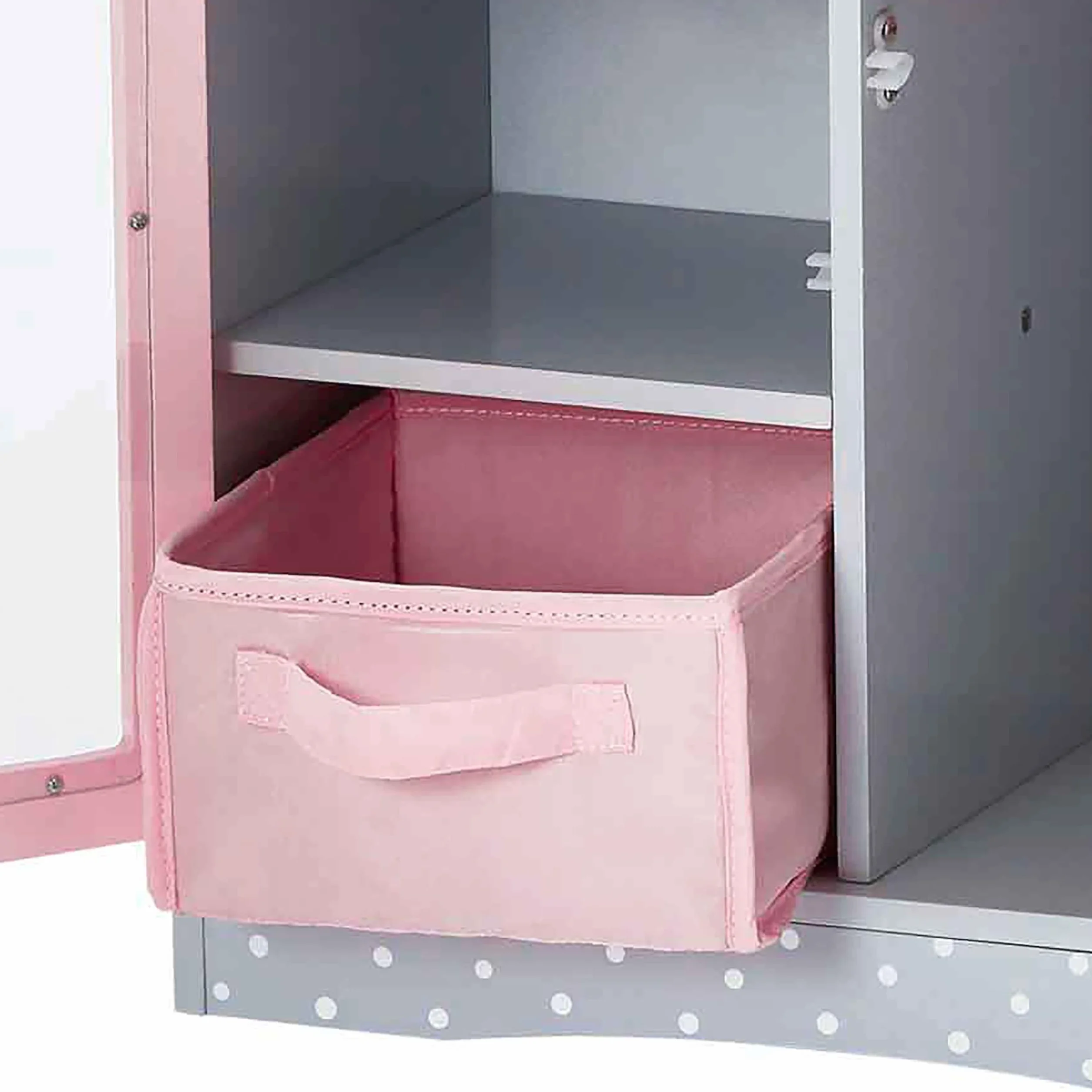 Guardaroba per Bambole Armadio Legno Olivia's World TD-0210AG