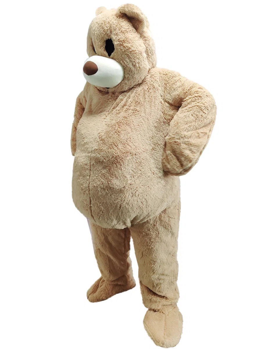 Orsetto grande mascotte danzante gigante in peluche, portatile, per cosplay e adulti, per uomini e donne