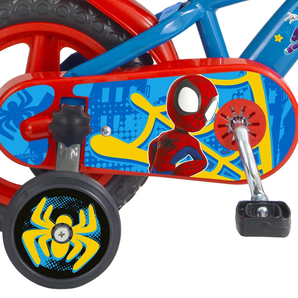Huffy, Bicicletta 12 pollici Disney Spidey Baby-Boys, Blu, One size