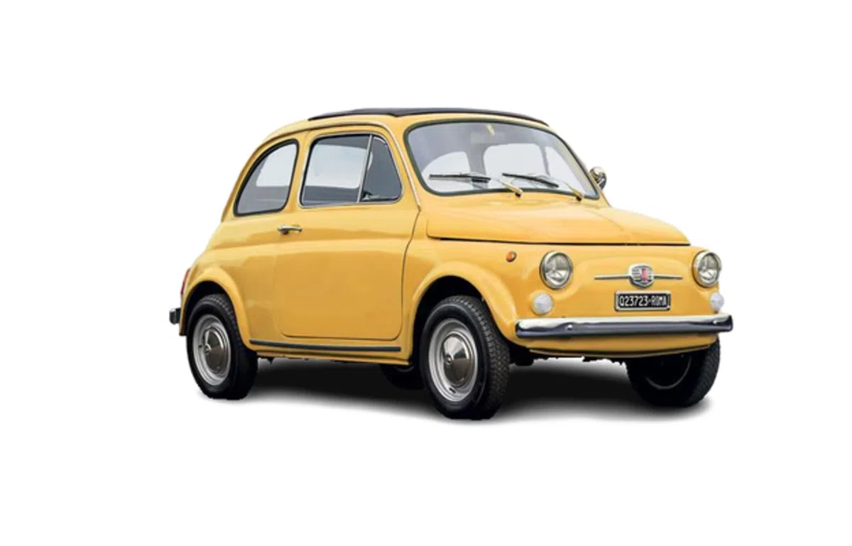 Italeri 4715 1:12 FIAT 500 F Upgraded Edition – modellismo, kit da costruzione, modellismo da pavimento, fai da te, hobby, incollaggio, kit in plastica, fedele ai dettagli, non verniciato