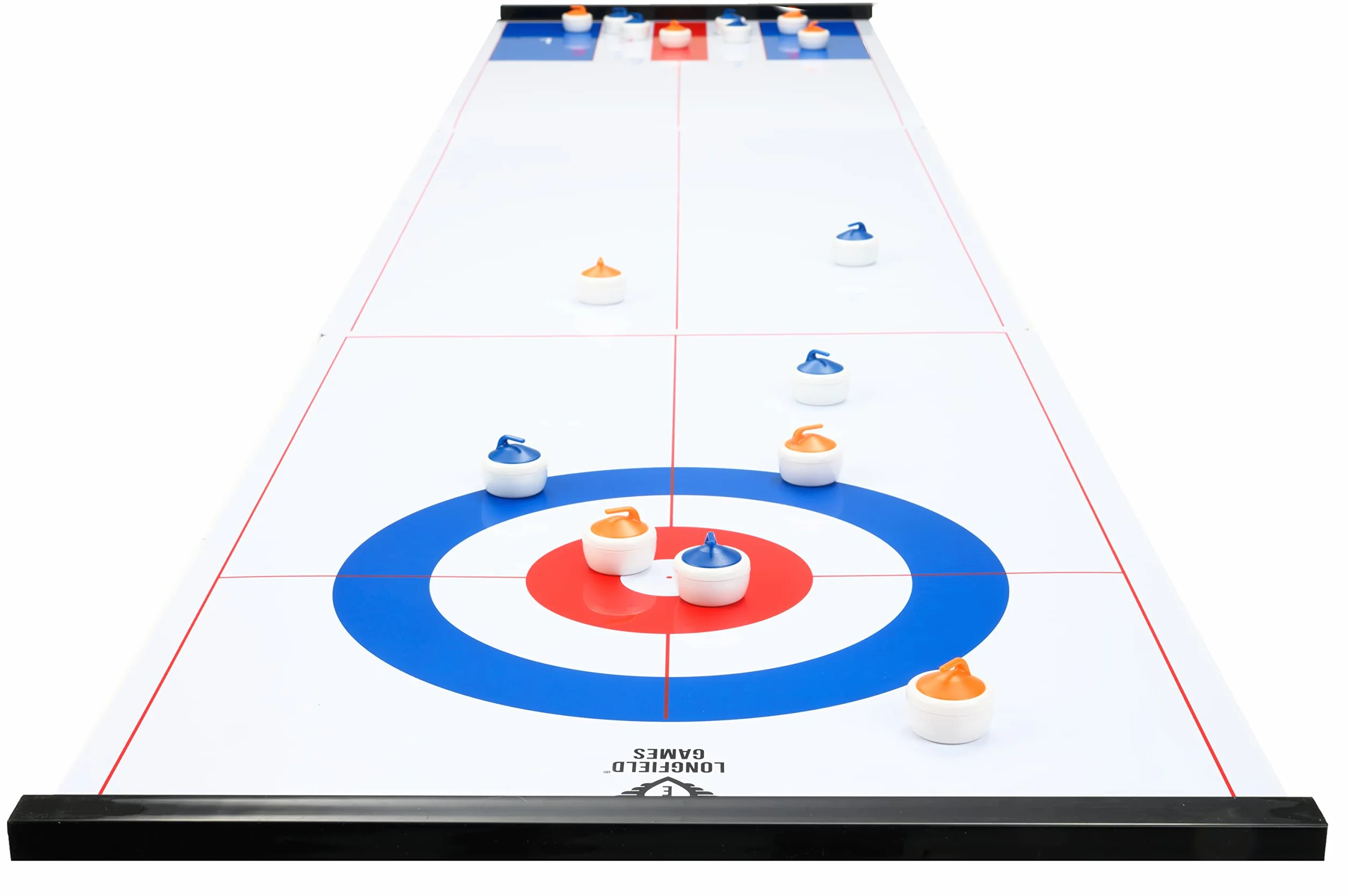 Engelhart - Gioco di curling compatto e palette reversibili - 340500