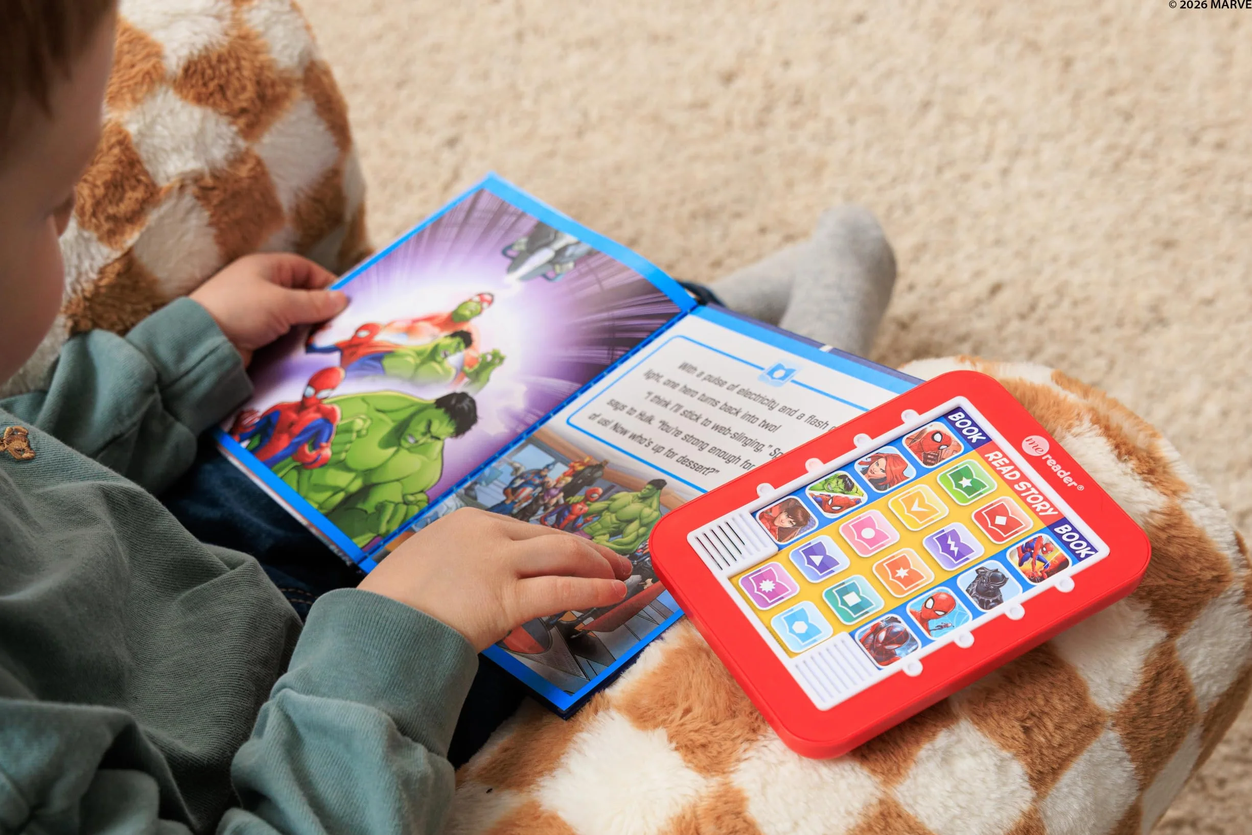 Marvel - Spider-man Me Reader Electronic Reader and 8 Sound Book Library - PI Kids: 1